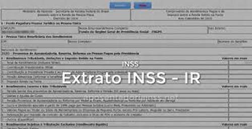 Extrato do INSS para declaração do IR 2023 está disponível