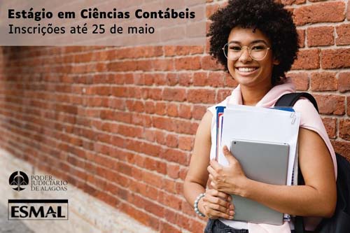 Ciências Contábeis: Esmal recebe inscrições para seleção de estágio até 25 de maio