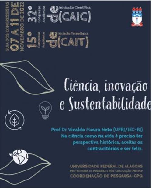 Ufal será sede dos congressos acadêmicos de iniciação científica e tecnológica