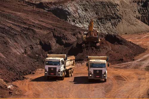 Baixa produção no Brasil e temporais na Austrália elevam preço de minério de ferro na China