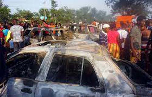 Pelo menos 99 morrem após explosão de caminhão-tanque em Serra Leoa