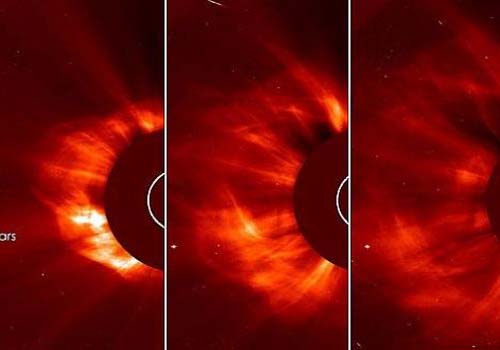 Explosão solar pode afetar hoje a Terra