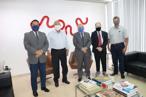 Federação das Indústrias recebe visita do novo presidente do TRT/AL