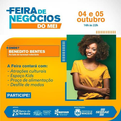 Feira de Negócios vai reunir MEIs do Benedito Bentes