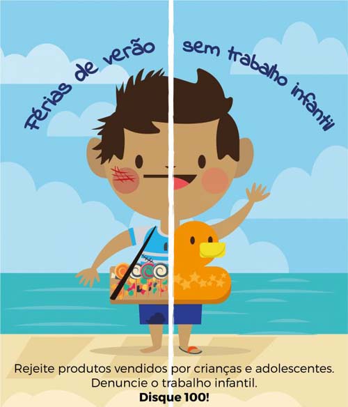 MPT lança campanha de combate ao trabalho infantil no verão