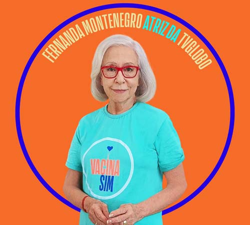 Campanha 'Vacina sim' ganha reforço de atores, jornalistas, colunistas e apresentadores