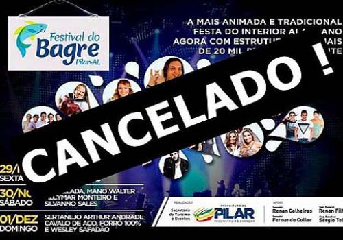 Festival do Bagre em Pilar é cancelado devido aos índices de violência