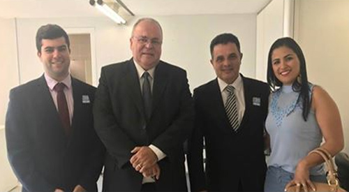 Prefeito de União dos Palmares e Secretário da Saúde do município visitam Ministério da Saúde em Brasilia