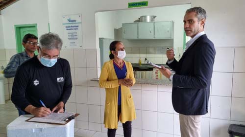 Fiscalização do MP/AL constata inconformidades na água de escolas de Murici e Branquinha