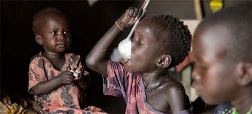 Crise humanitária no Sudão do Sul ameaça a vida de mais de 450 mil crianças devido à insegurança alimentar