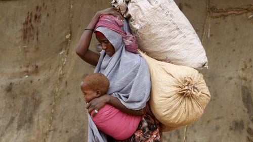 Em 2 dias, fome mata mais de 100 pessoas na Somália