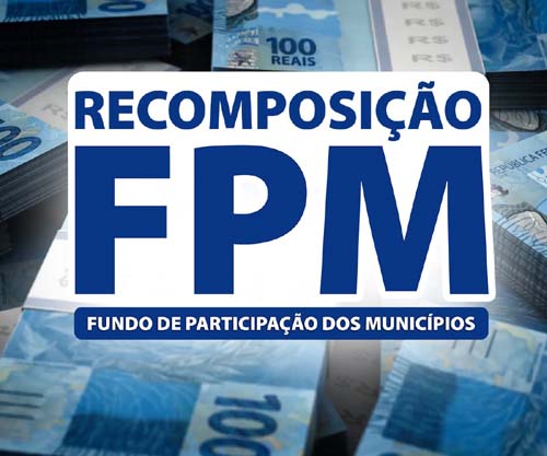 Recomposição do FPM do mês de setembro será na ordem de R$ 1,5 bi