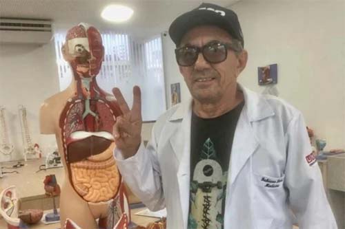 Calouro de medicina aos 65 anos