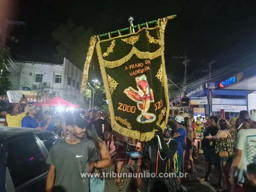 Bloco Franga da Madrugada abre o Carnaval de União dos Palmares
