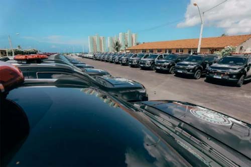 Governo de Alagoas entrega novas viaturas às forças de segurança nesta segunda (13)