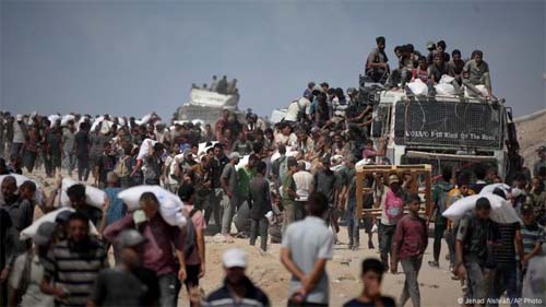 Disparos voltam a matar palestinos que esperavam ajuda em Gaza