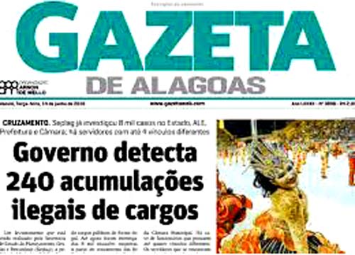 Gazeta de Alagoas retoma edições diárias a partir desta terça