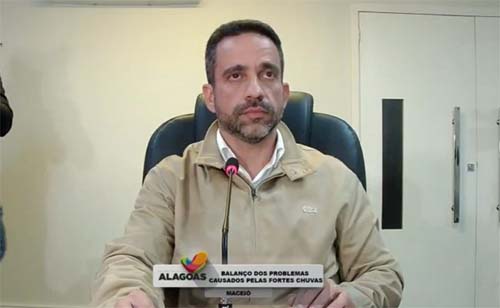 Paulo Dantas anuncia decreto de emergência em Alagoas