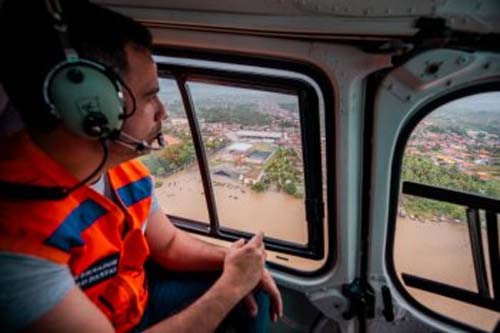 Governador anuncia presença de três ministros em Alagoas nesta terça para avaliar danos das chuvas