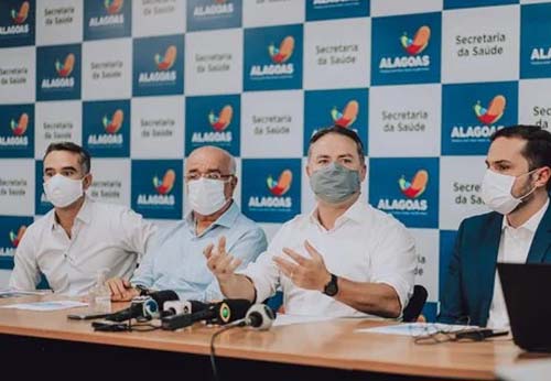 Renan Filho: AL registra a menor taxa de ocupação de UTI desde o início da pandemia
