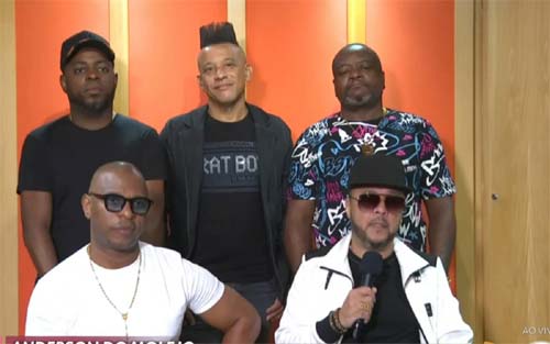 Andrezinho, do Molejo, fala sobre Anderson Leonardo: 'Está querendo lutar, sobreviver'