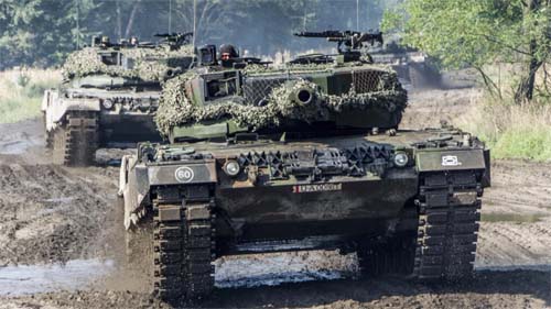 Ucrânia espera receber ao menos 120 tanques de guerra de países aliados