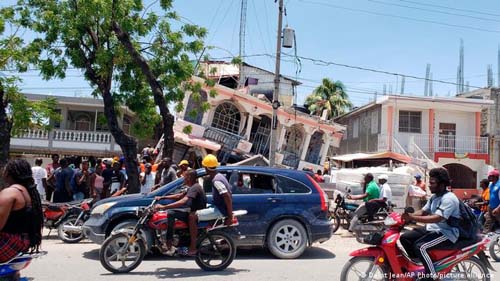 Forte terremoto atinge oeste de Haiti