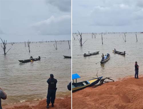 Helicóptero é encontrado submerso em lago no Pará