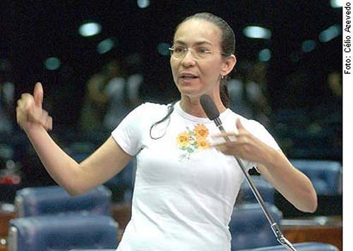 Ex-senadora Heloísa Helena volta ao senado, agora como servidora comissionada