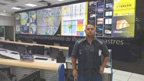 Semarh participa de intercâmbio com Centro Nacional de Gerenciamento de Riscos e Desastres