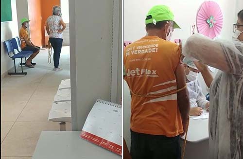 Alagoas Site TNH1 conta a verdadeira história da mulher que levou amigo amarrado para se vacinar