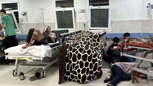 “Mortos são empilhados nos corredores”, relata médico de hospital no norte de Gaza