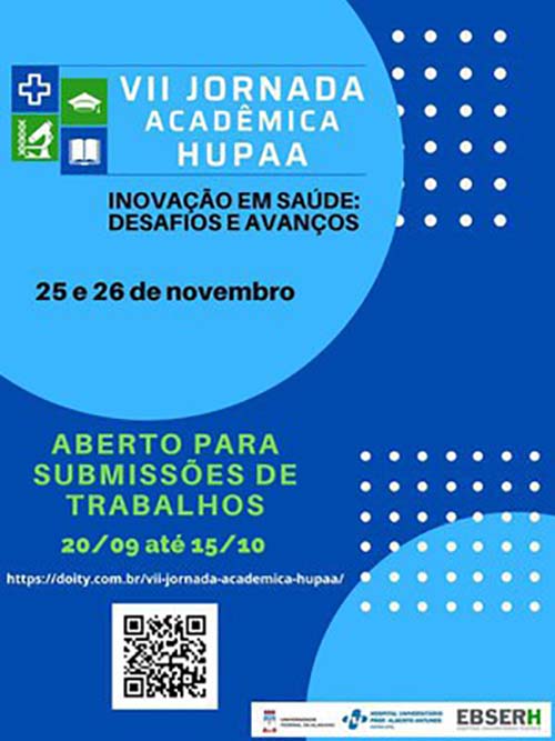 Hospital Universitário inscreve para a 7ª Jornada Acadêmica