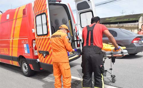 Idoso perde a vida após ser atingido por motocicleta na zona alta de Maceió