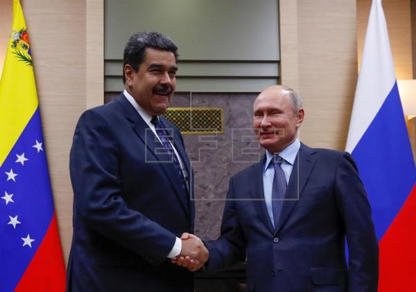 Kremlin garante que Rússia seguirá apoiando Venezuela