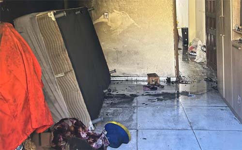 Bombeiros são acionados para controlar princípio de incêndio em casa no bairro do Prado