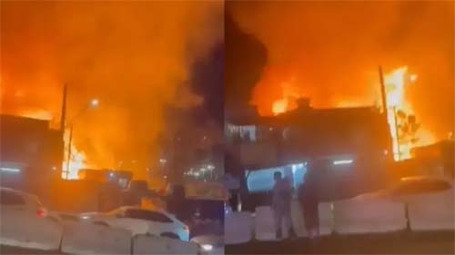 Incêndio de grande escala provoca expulsão de moradores em bairro paulistano