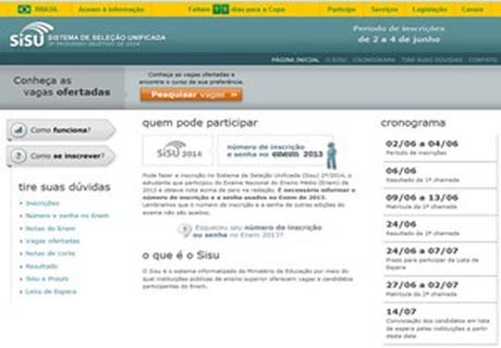 Sisu recebe mais de 531 mil inscrições no primeiro dia, diz MEC
