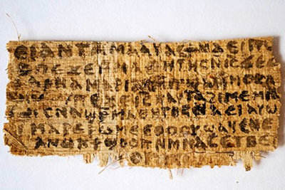 Inscrição em pedaço de papiro sugere que Jesus Cristo seria casado