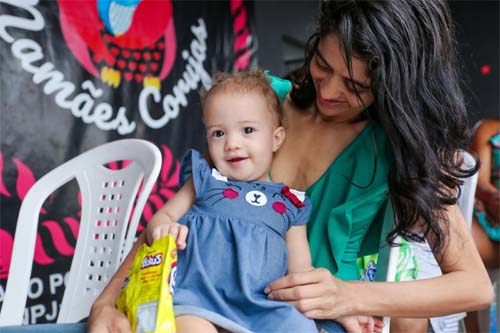 Secria visita Ong Instituto Mamães Corujas no Benedito Bentes