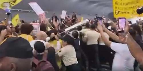 Protesto radical na COP30: grupo tenta invasão e há confrontos com vigilantes