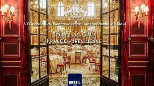 Jantar de gala em Paris para comemorar Independência do Brasil gera indignação