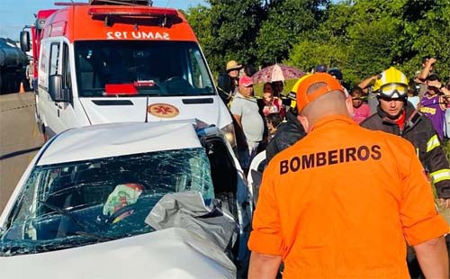 Colisão envolvendo dois veículos deixa quatro feridos e um morto em Jaramataia