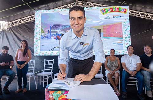 JHC lança Gigantinhos, maior programa da história de Alagoas para educação da primeira infância