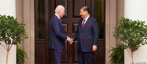 Biden e Xi discutem rivalidade econômica em raro encontro