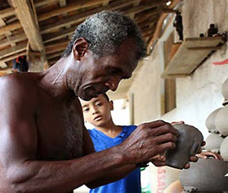 Quilombola do Muquém em União dos Palmares terá arte exposta durante a Copa do Mundo