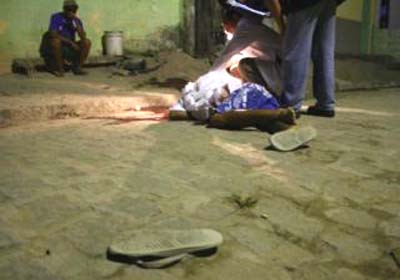 Usuário de drogas é executado com 16 tiros ao lado da Assembleia de Deus