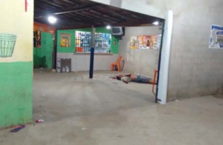 Atentado a bala durante bingo deixa um morto e outro ferido em Batalha