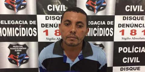 Polícia de Alagoas detém suspeito de matar a ex-mulher