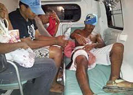 Quatro jovens são vítimas de bala perdida na zona rural de Piaçabuçu